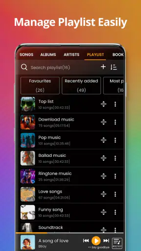 Máy nghe nhạc screenshot