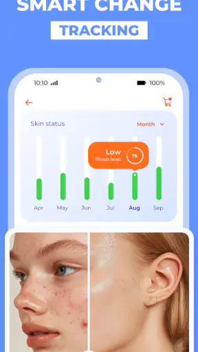 Máy quét da liễu AI Skinive screenshot