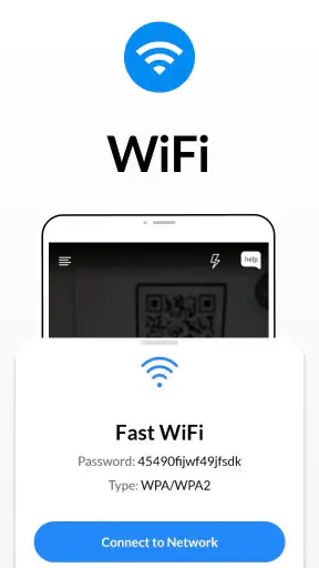 Máy quét mã QR WiFi, Mã vạch screenshot