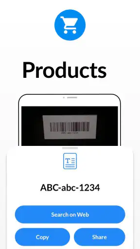 Máy quét mã QR WiFi, Mã vạch screenshot