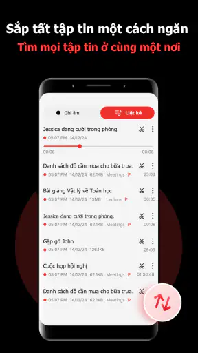Máy Thu Âm - Ghi Âm Thanh screenshot