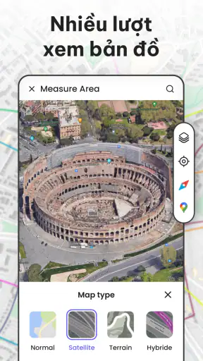 Máy tính diện tích đất GPS screenshot