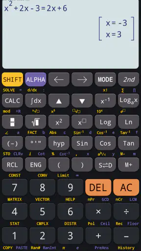 Máy tính khoa học 580 570 plus screenshot