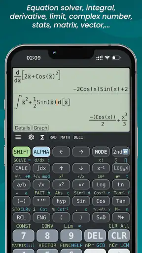 Máy tính khoa học 580 vn screenshot