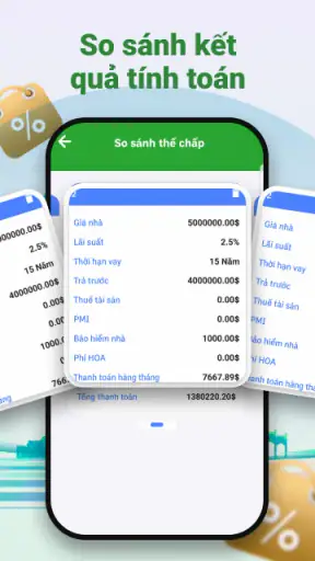 Máy tính khoản vay siêu cấp screenshot