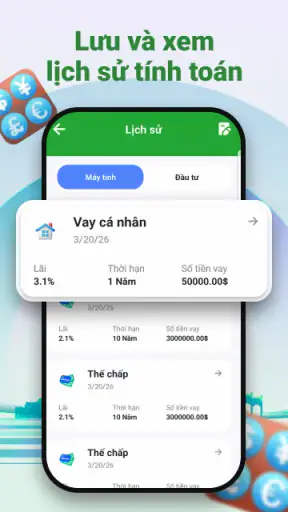Máy tính khoản vay siêu cấp screenshot