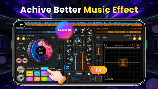Máy trộn nhạc DJ 3D screenshot