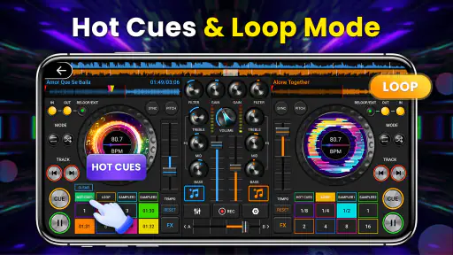 Máy trộn nhạc DJ 3D screenshot