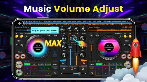 Máy trộn nhạc DJ 3D screenshot