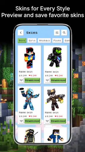 MCPE Addons: Mods & Skins screenshot