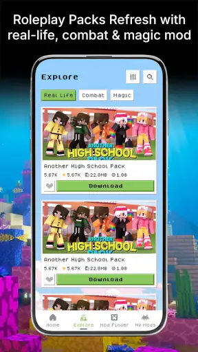 MCPE Addons: Mods & Skins screenshot