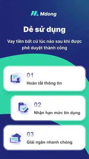 Mdong - Vay trực tuyến screenshot