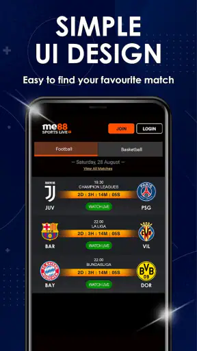 me88 Sports Live TV screenshot