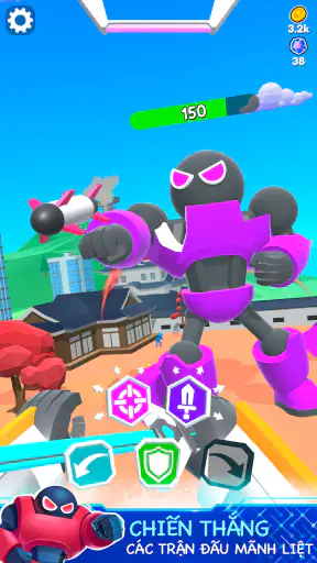 Mechangelion - robot đánh nhau screenshot