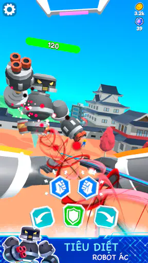 Mechangelion - robot đánh nhau screenshot