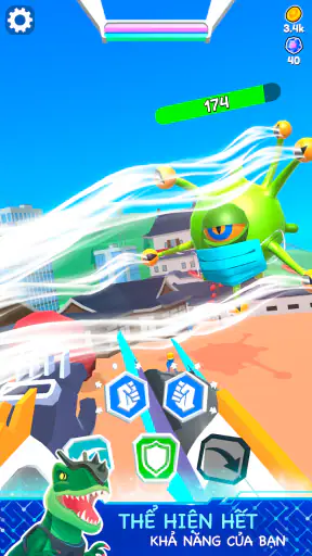 Mechangelion - robot đánh nhau screenshot