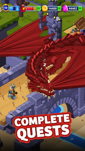 Medieval Merge: Magic Dragon screenshot