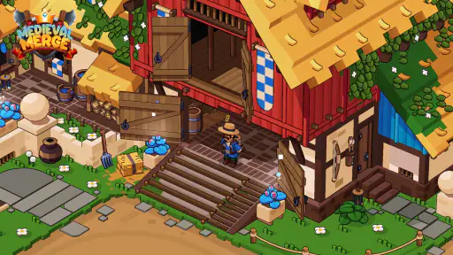 Medieval Merge: Magic Dragon screenshot