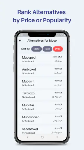 Medinfo: Medical information screenshot