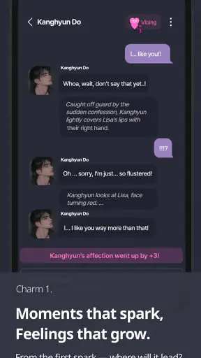 Melting: Chat tình yêu với AI screenshot