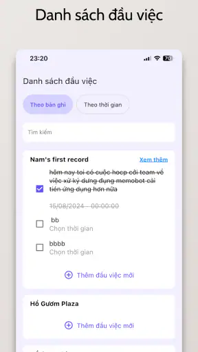 memobot screenshot