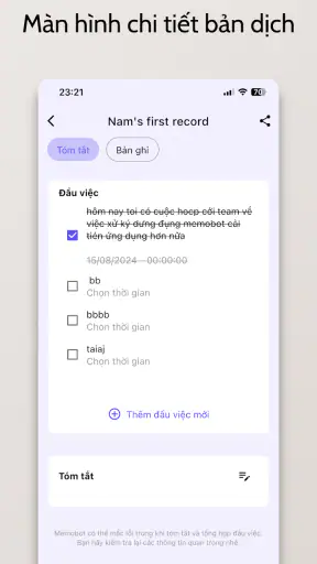 memobot screenshot