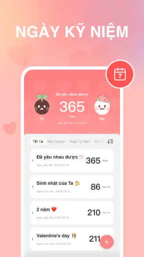 Memories - Đếm Ngày Yêu screenshot