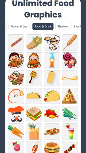 Menu Maker, Menu Templates screenshot