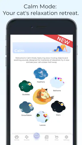 Meow- Trò Chơi Cho Mèo Đồ Chơi screenshot