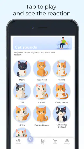 Meow- Trò Chơi Cho Mèo Đồ Chơi screenshot