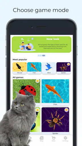 Meow- Trò Chơi Cho Mèo Đồ Chơi screenshot