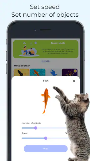 Meow- Trò Chơi Cho Mèo Đồ Chơi screenshot