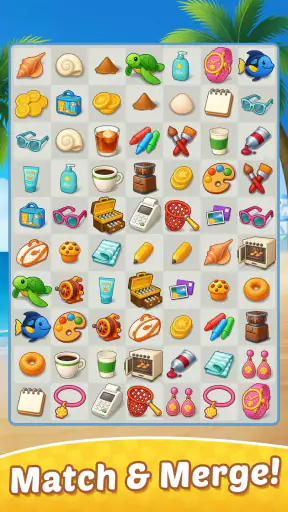 Merge Beach : Gossip & Mystery screenshot