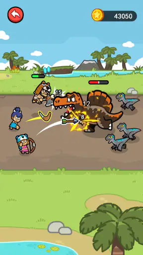 Merge Dino: Dinosaur Battle screenshot