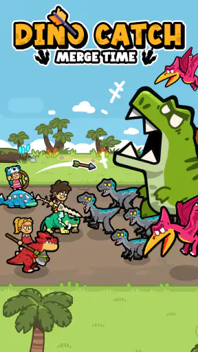 Merge Dino: Dinosaur Battle screenshot