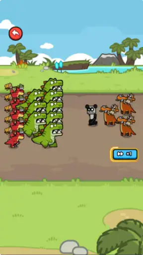 Merge Dino: Dinosaur Battle screenshot