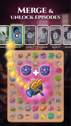 Merge Drama: Puzzle Story screenshot