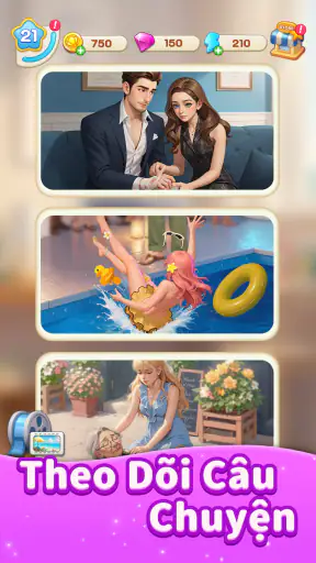 Merge Fashion: Romance Story screenshot