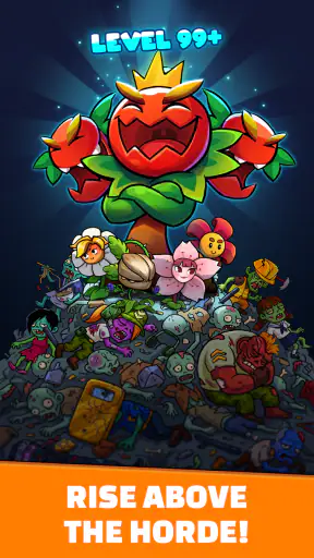 Merge Flower: Zombie war screenshot