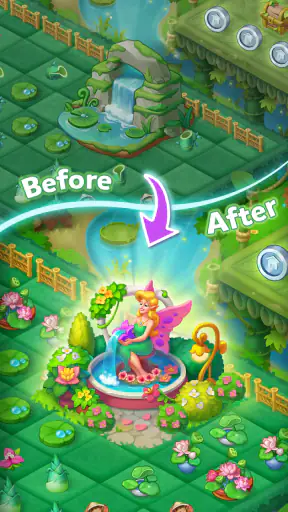 Merge HomeTown: Merge Games screenshot