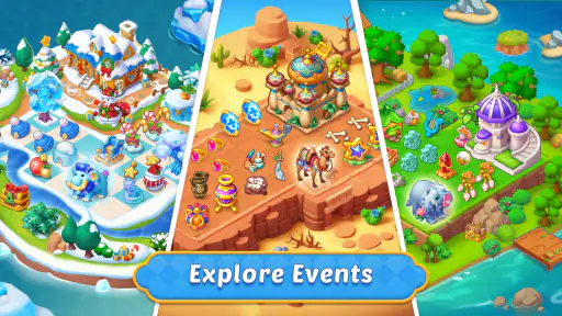 Merge HomeTown: Merge Games screenshot