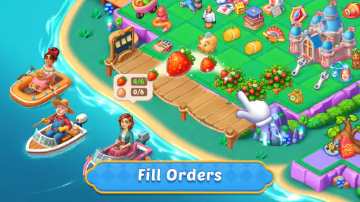 Merge HomeTown: Merge Games screenshot