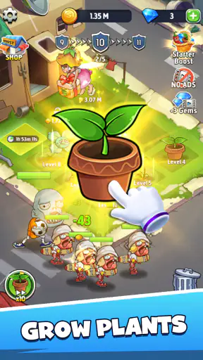 Merge Plants–Hoa quả nổi giận screenshot