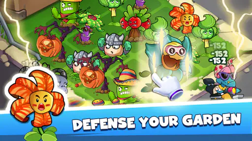 Merge Plants–Hoa quả nổi giận screenshot