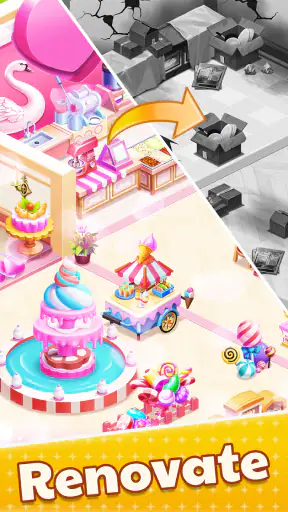 Merge Restaurant: Makeover screenshot
