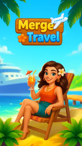 Merge Travel: Build Dream Town screenshot