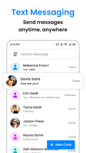 Messages screenshot