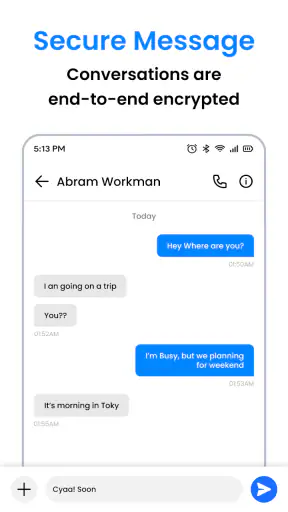 Messages screenshot