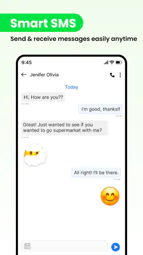 Messages: SMS Messenger Home screenshot