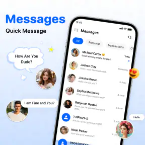 Messages: SMS Texting Home App screenshot
